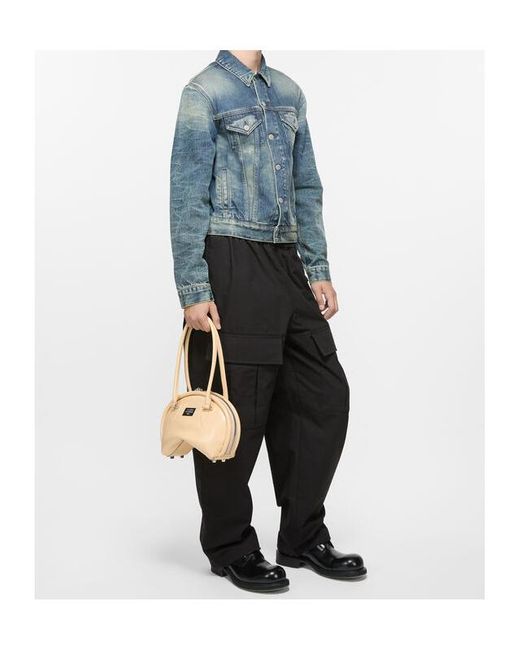 Acne Natural Mini Bowlina Shoulder Bag
