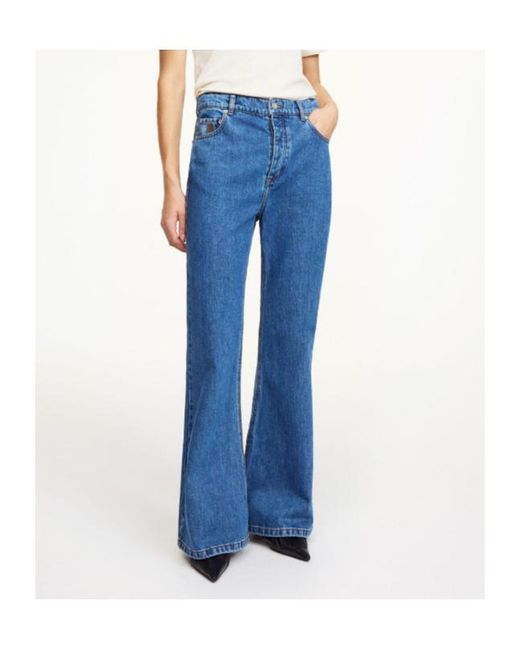 By Malene Birger Blue Houston Flare Jeans