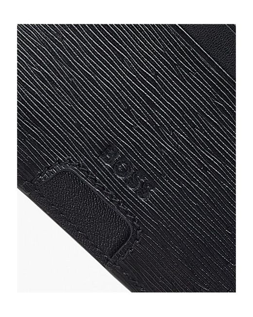 Boss Blue Boss Logo-Detailed Bi-Fold Wallet for men