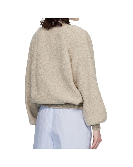 Baserange Natural Long Sleeve Sweater