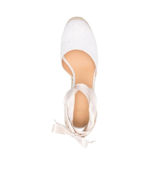 Castaner Natural Castañer Carina Almond Toe Espadrilles