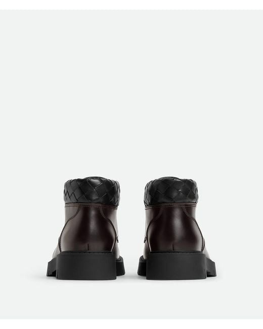 Bottega Veneta Black Haddock Cropped Boot for men