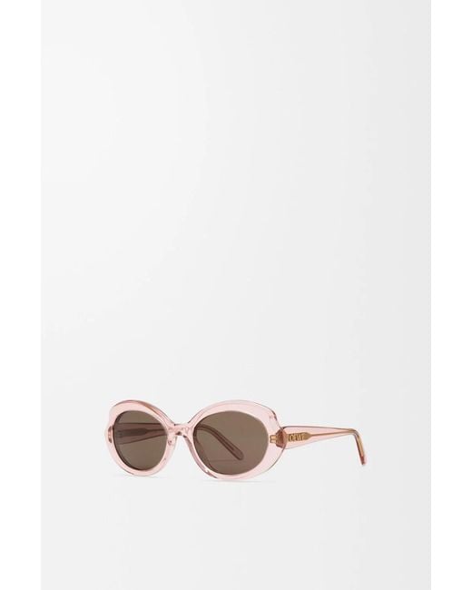 Loewe Multicolor Mini Oval Slim Sunglasses
