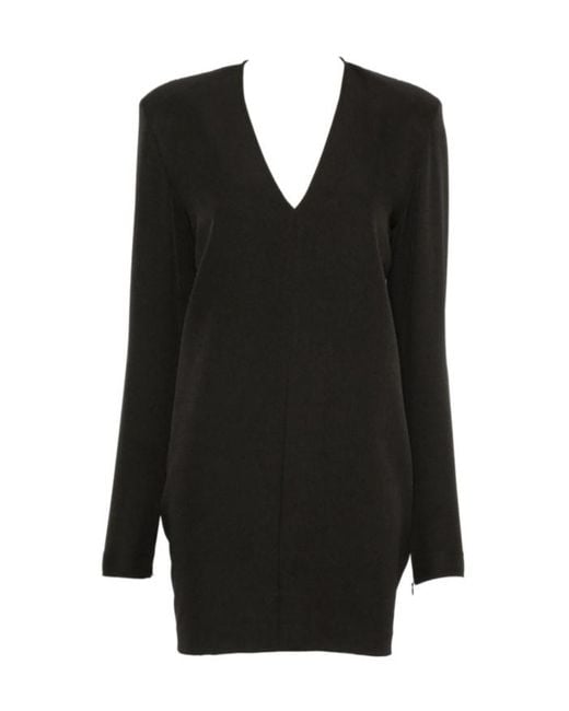 FEDERICA TOSI Black Long-Sleeved Dress