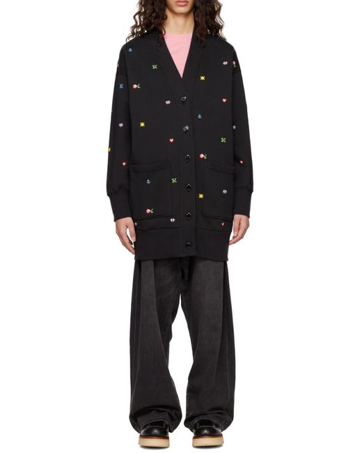 KENZO Black Pixels' Cardigan Dress