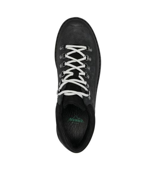 Diemme Black Low-Top Lace-Up Casual Shoes for men