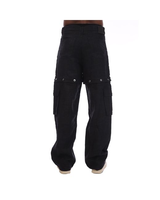 Off-White c/o Virgil Abloh Black Classic Versatile Trousers for men