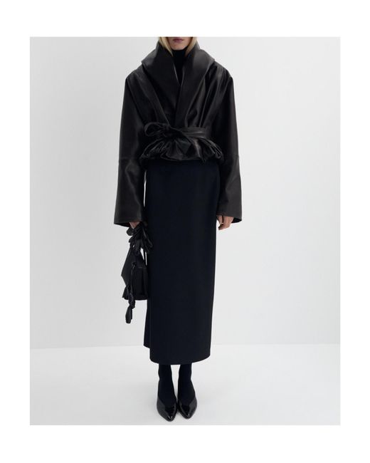 Magda Butrym Black Long-Sleeved Jacket