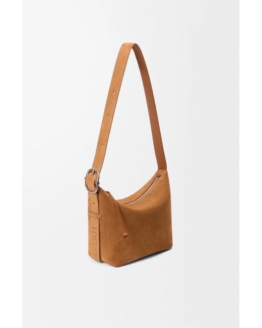 Loewe White Medium Loop Hobo for men
