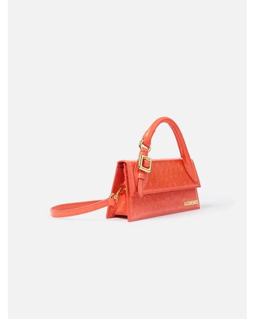 Jacquemus Red The Long Chiquito Buckled Handbag