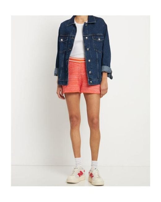 The Upside Orange High Waist Hot Pants