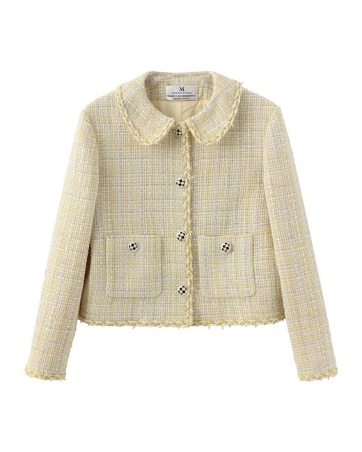 Marissa Chiara Natural Little Boy Collar Jacket