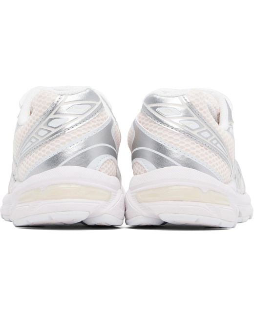 Asics White Gel 1130 Lace-Up Sneakers for men
