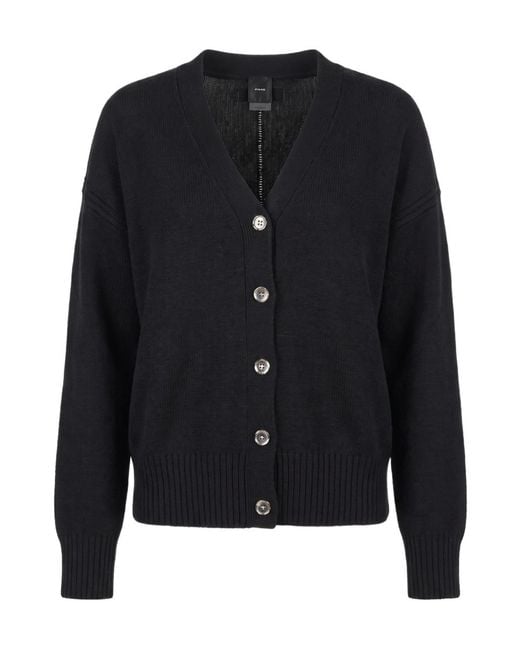 Pinko Black Long-Sleeved Sweater