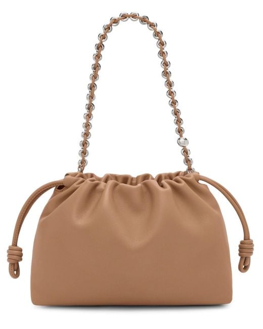 Loewe Brown Medium Flamenco Bag
