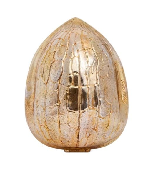 J.W. Anderson Natural Jw Anderson Walnut Shaped Clutch Bag
