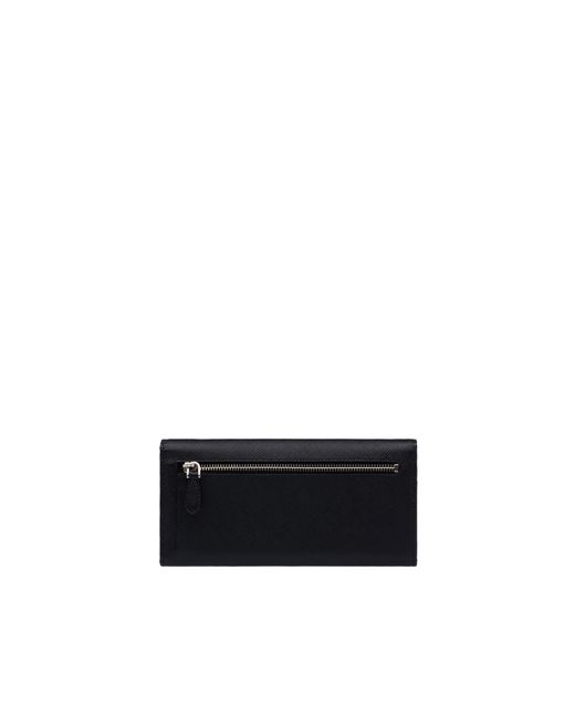Prada Black Logo Wallet
