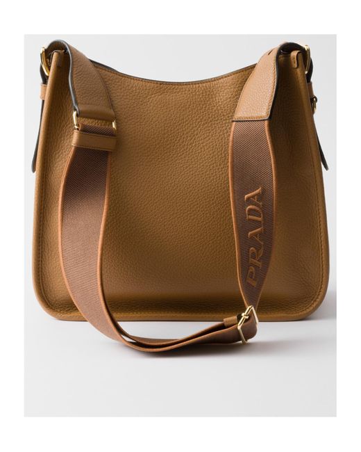 Prada Brown Hobo Crossbody Bag