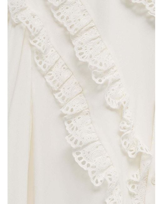 Céline White Tomboy Shirt