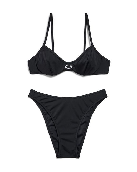 Balenciaga Black Sporty Bikini