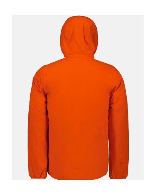 K-Way Orange Double-Sided Casual Jacket for men