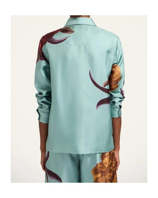 LaDoubleJ Green La Doublej Boy Placement Print Shirt