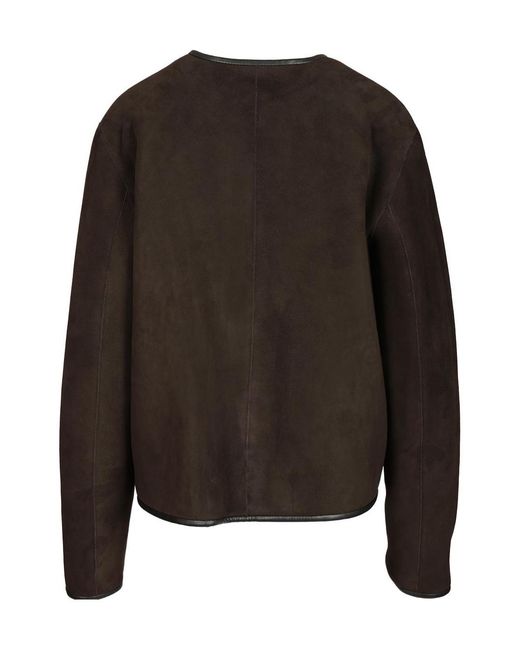 Blazé Milano Black Blazé Milano Gliss Bolero Reversible Shearling Jacket