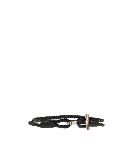 Tom Ford White T-Shaped Toggle Bracelet for men