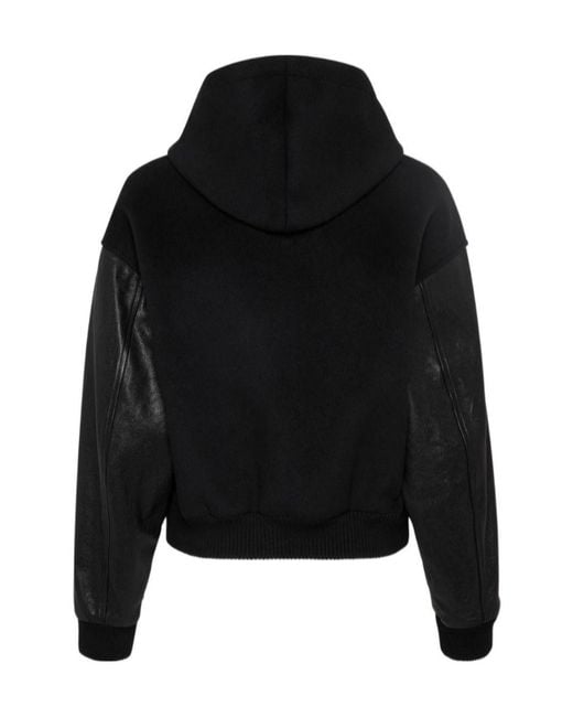 DSquared² Black Hooded Casual Jacket for men