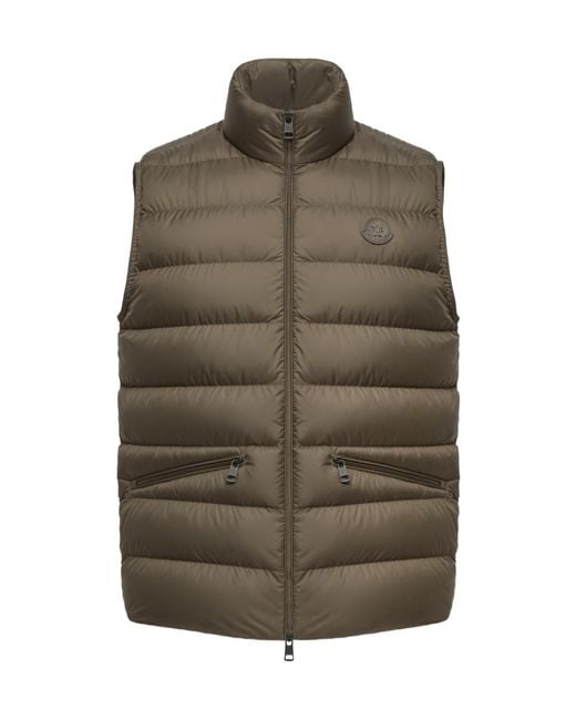 Moncler Green Treompan Down Vest for men