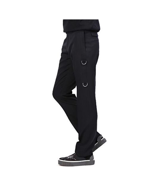 Dior Blue Pocket Design Casual Pants for men