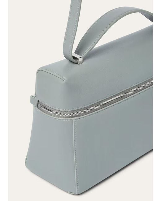 Loro Piana Gray Extra Bag L27 Shoulder Bag