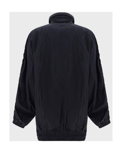 Isabel Marant Blue Isabel Marant Étoile Logo-Printed Zipped Windbreaker Jacket
