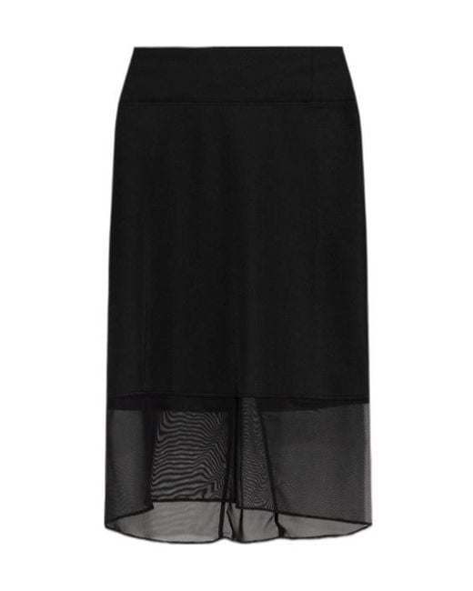 IRO Black Straight Skirt