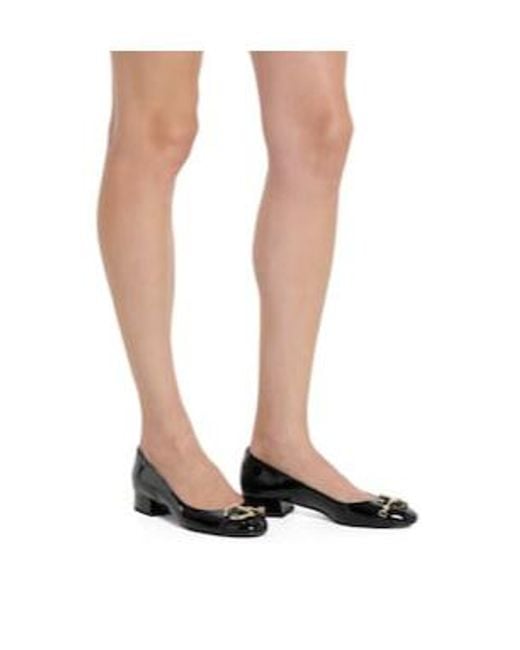 Gucci Black Ballet Flat With Half Horsebit