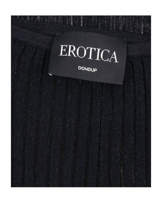 Dondup Gray Erotica Knitted Skirt