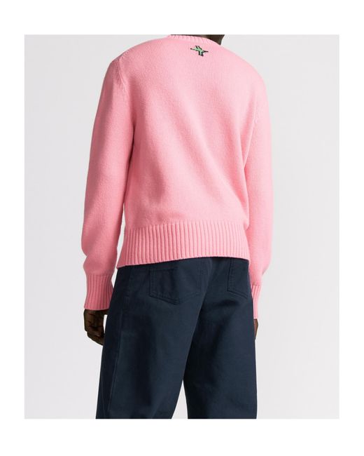 Dior Pink And Lewis Hamilton Sweater for men