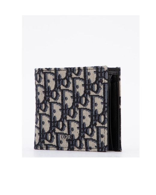Dior Black Compact Wallet for men