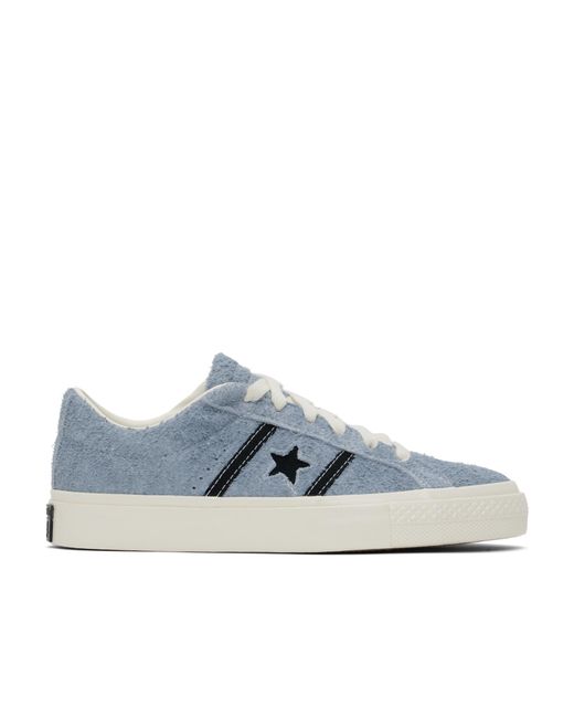 Converse Blue Cons One Star Academy Pro Suede Sneakers