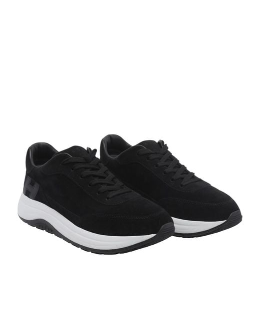 Hogan Black Hi Light Low-Top Sneakers for men