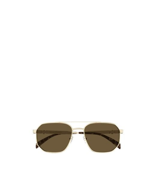 McQueen Multicolor Eyewear Square Frame Sunglasses for men