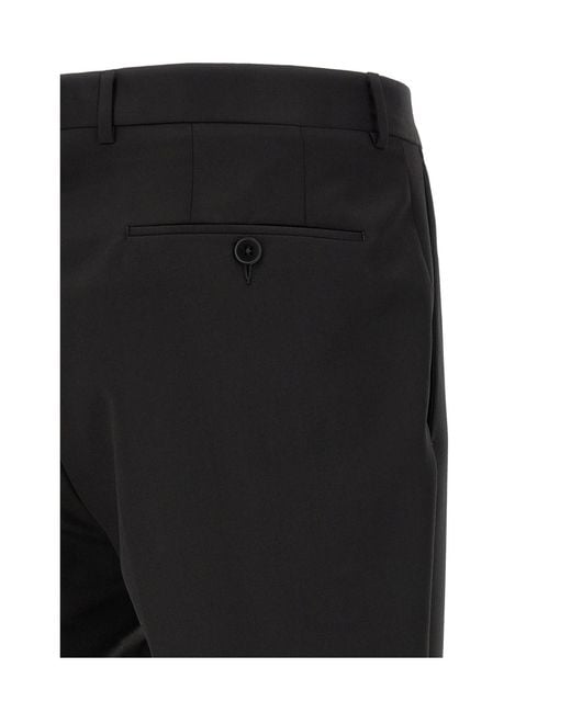Zegna Black Single-Breasted Tailored Suits for men