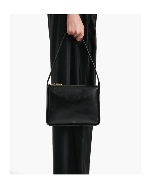 Khaite Black Lori Squared Bag