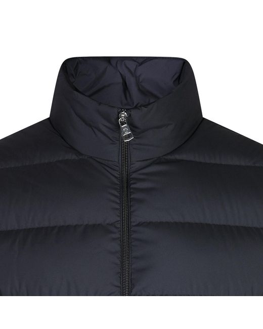 Moncler Gray Baudinet Zip-Up Short Padded Jacket for men