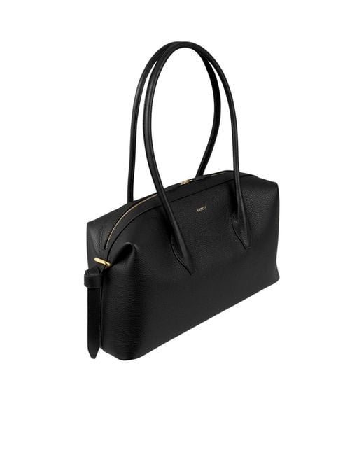 Yuzefi Black Large Brioche Duffle Bag