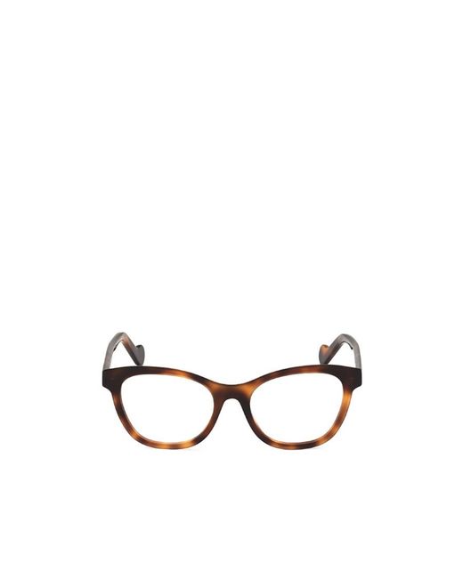 Moncler White Eyewear Cat-Eye Glasses