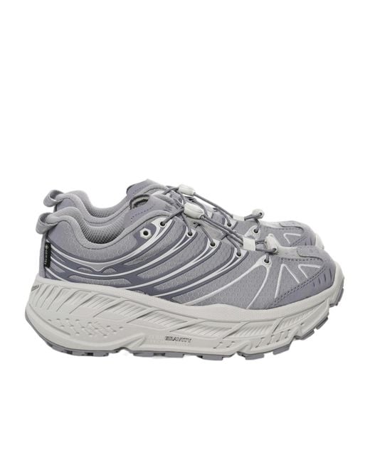 Hoka One One Gray Stinson Evo Gtx Sneakers for men