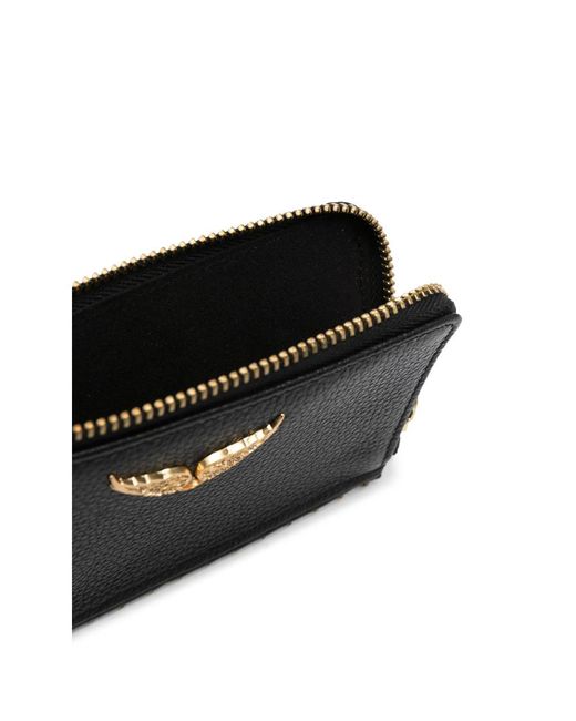 Zadig & Voltaire Black Zv Calf-Leather Wallet