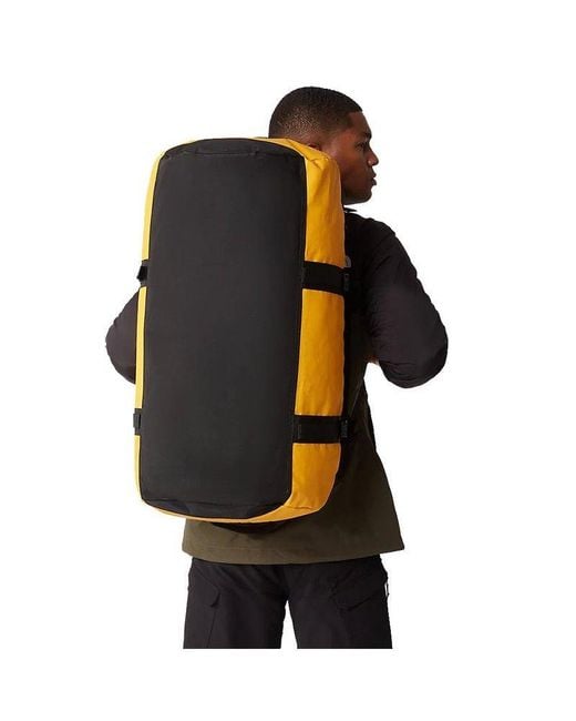 The North Face Yellow Large Base Camp Duffel Bag for men