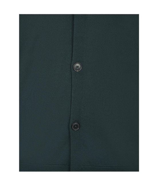 Paul Smith Green Long-Sleeve Cardigan for men
